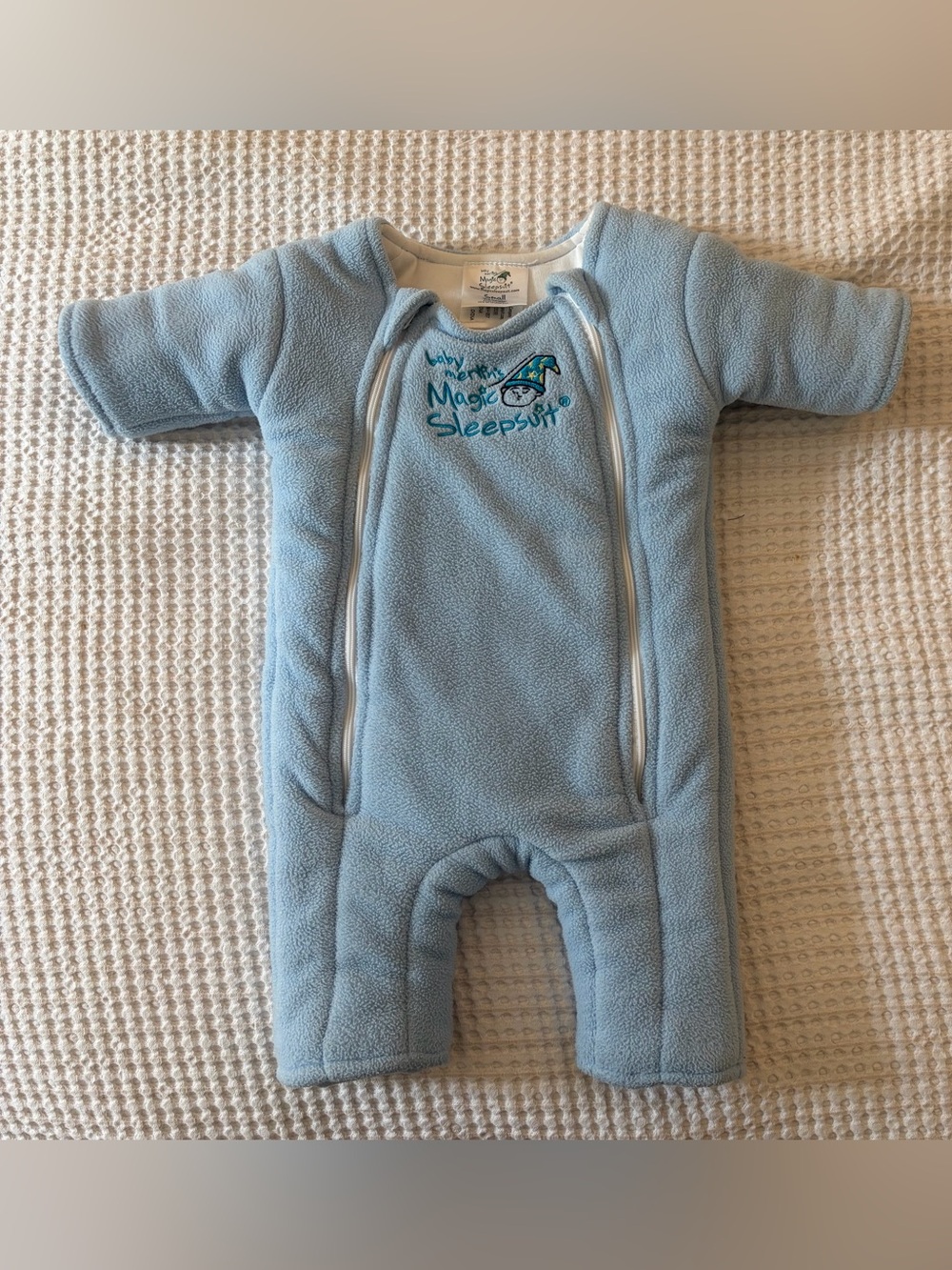 Baby Merlin’s Magic Sleepsuit Fleece Light Blue